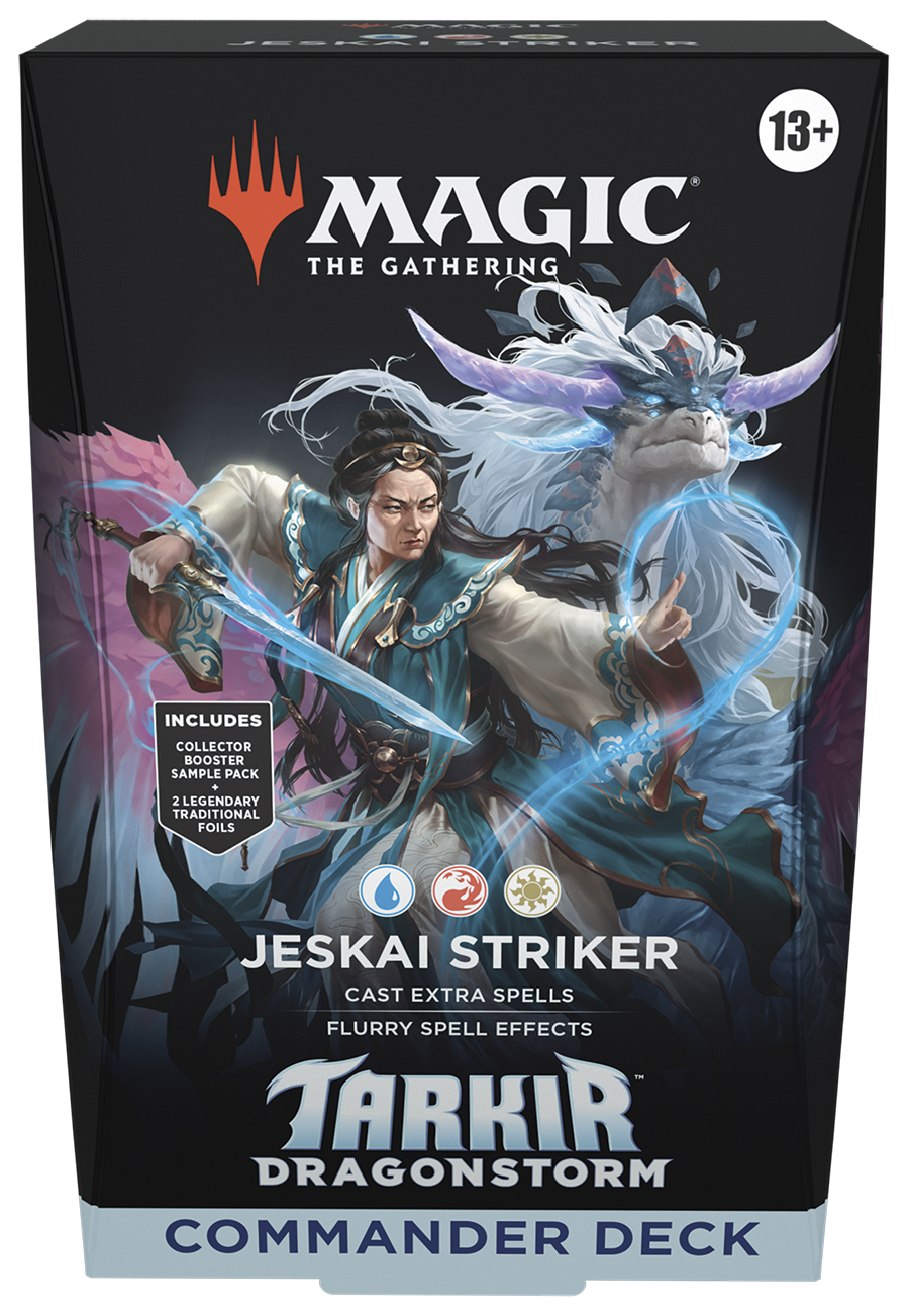 Magic: The Gathering Tarkir: Dragonstorm Commander Deck - Jeskai Striker