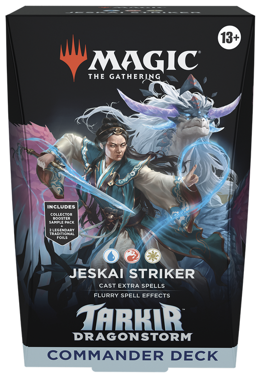 Magic: The Gathering Tarkir: Dragonstorm Commander Deck - Jeskai Striker