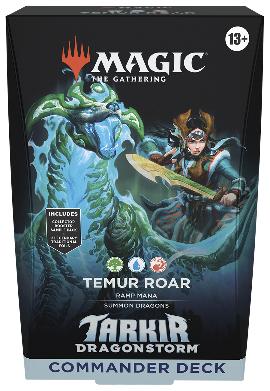Magic: The Gathering Tarkir: Dragonstorm Commander Deck - Temur Roar